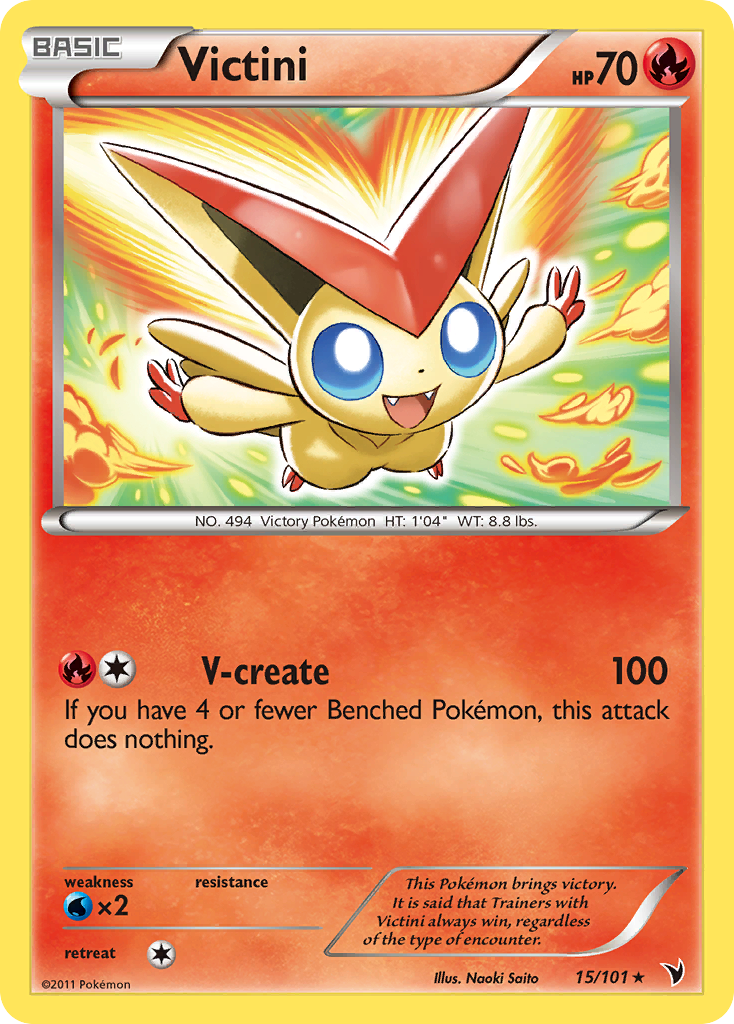 Victini (15/101) [Black & White: Noble Victories] | Play N Trade Winnipeg