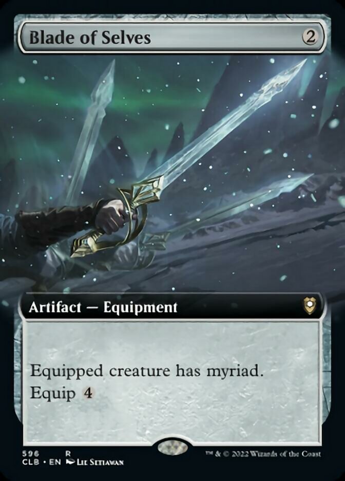 Blade of Selves (Extended Art) [Commander Legends: Battle for Baldur's Gate] | Play N Trade Winnipeg