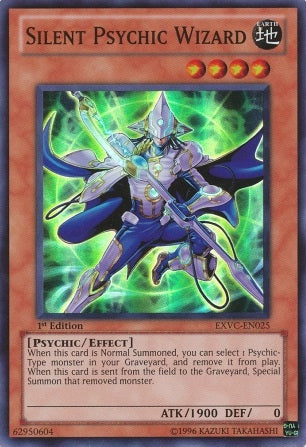 Silent Psychic Wizard [EXVC-EN025] Super Rare | Play N Trade Winnipeg