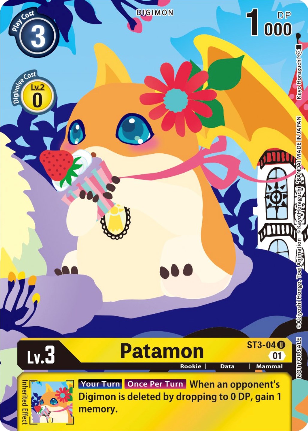 Patamon [ST3-04] (Tamer's Card Set 2 Floral Fun) [Starter Deck: Heaven's Yellow Promos] | Play N Trade Winnipeg