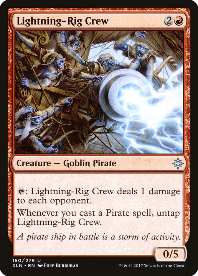 Lightning-Rig Crew [Ixalan] | Play N Trade Winnipeg