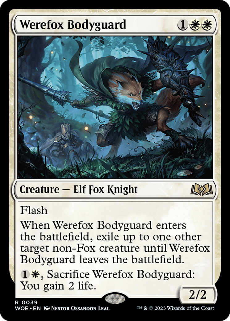 Werefox Bodyguard [Wilds of Eldraine] | Play N Trade Winnipeg