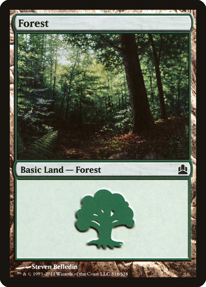 Forest (316) [Commander 2011] | Play N Trade Winnipeg