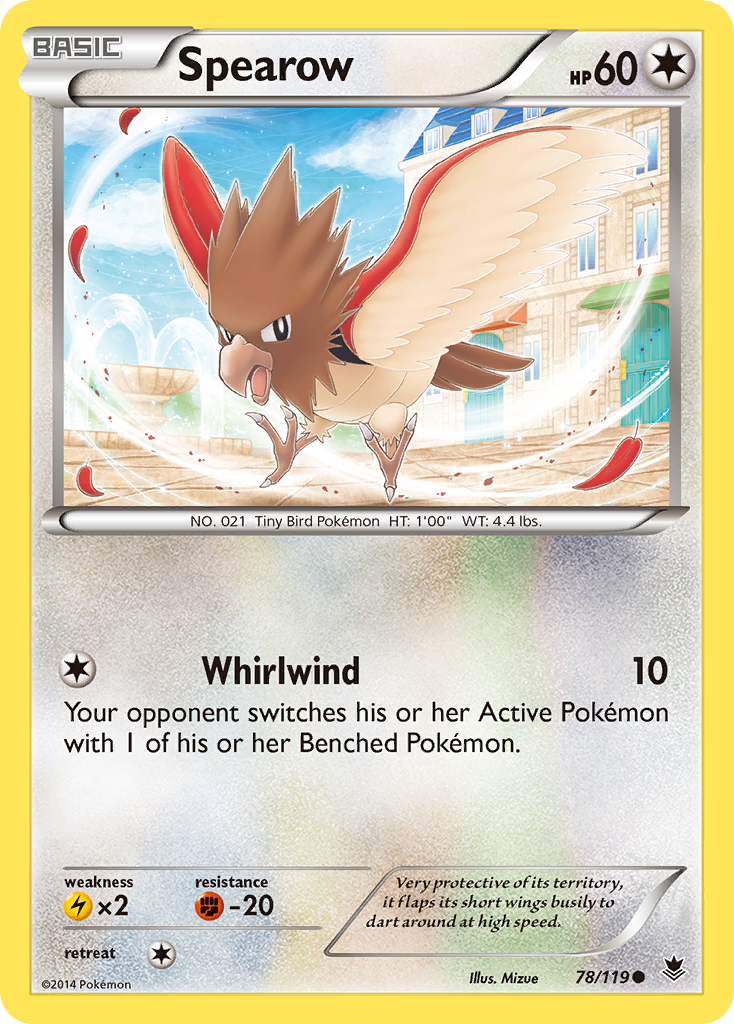 Spearow (78/119) [XY: Phantom Forces] | Play N Trade Winnipeg