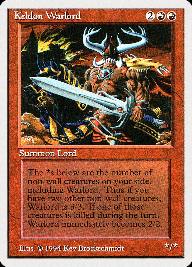 Keldon Warlord [Summer Magic / Edgar] | Play N Trade Winnipeg
