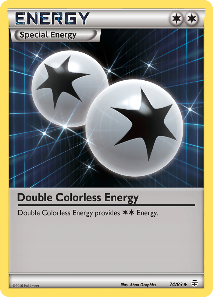 Double Colorless Energy (74/83) [XY: Generations] | Play N Trade Winnipeg