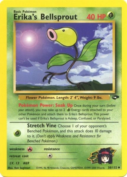 Erika's Bellsprout (38/132) [Gym Challenge Unlimited] | Play N Trade Winnipeg