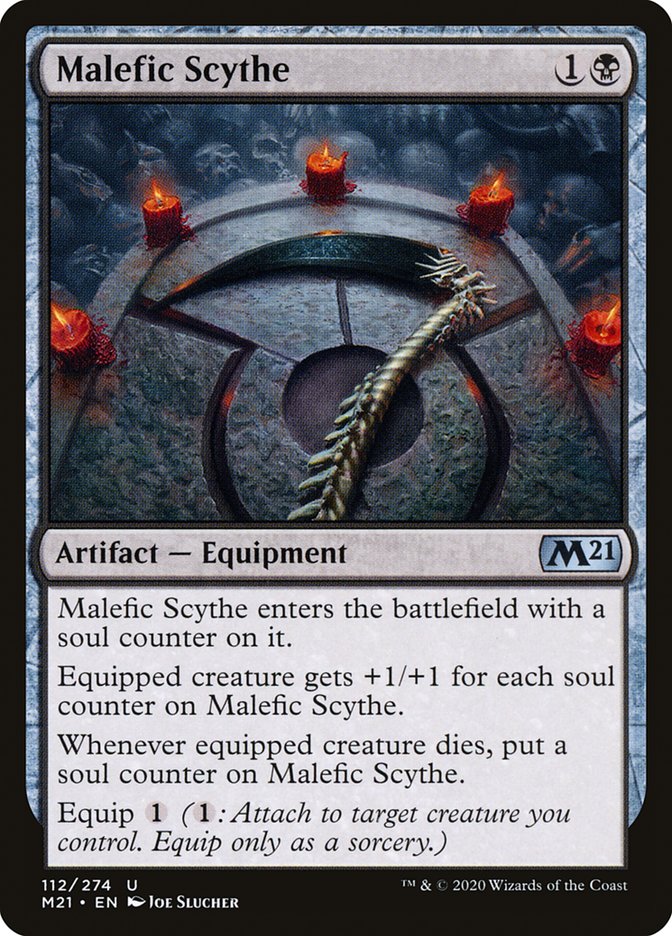 Malefic Scythe [Core Set 2021] | Play N Trade Winnipeg
