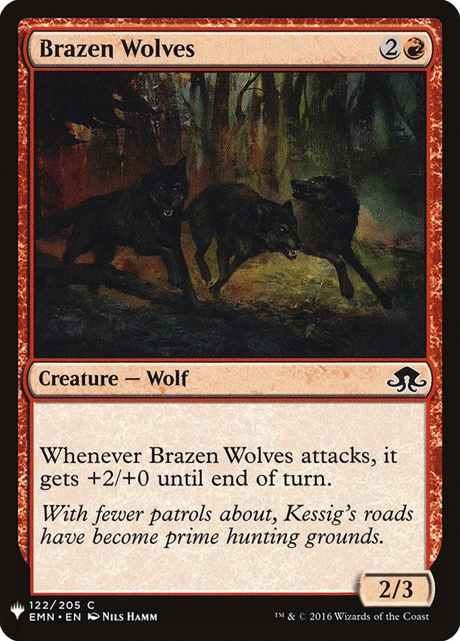 Brazen Wolves [Mystery Booster] | Play N Trade Winnipeg