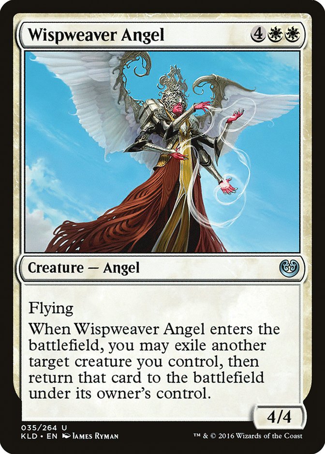 Wispweaver Angel [Kaladesh] | Play N Trade Winnipeg