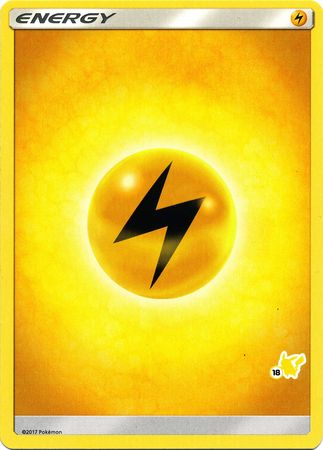 Lightning Energy (Pikachu Stamp #18) [Battle Academy 2020] | Play N Trade Winnipeg