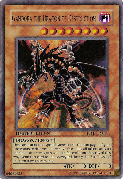 Gandora the Dragon of Destruction [JUMP-EN028] Ultra Rare | Play N Trade Winnipeg