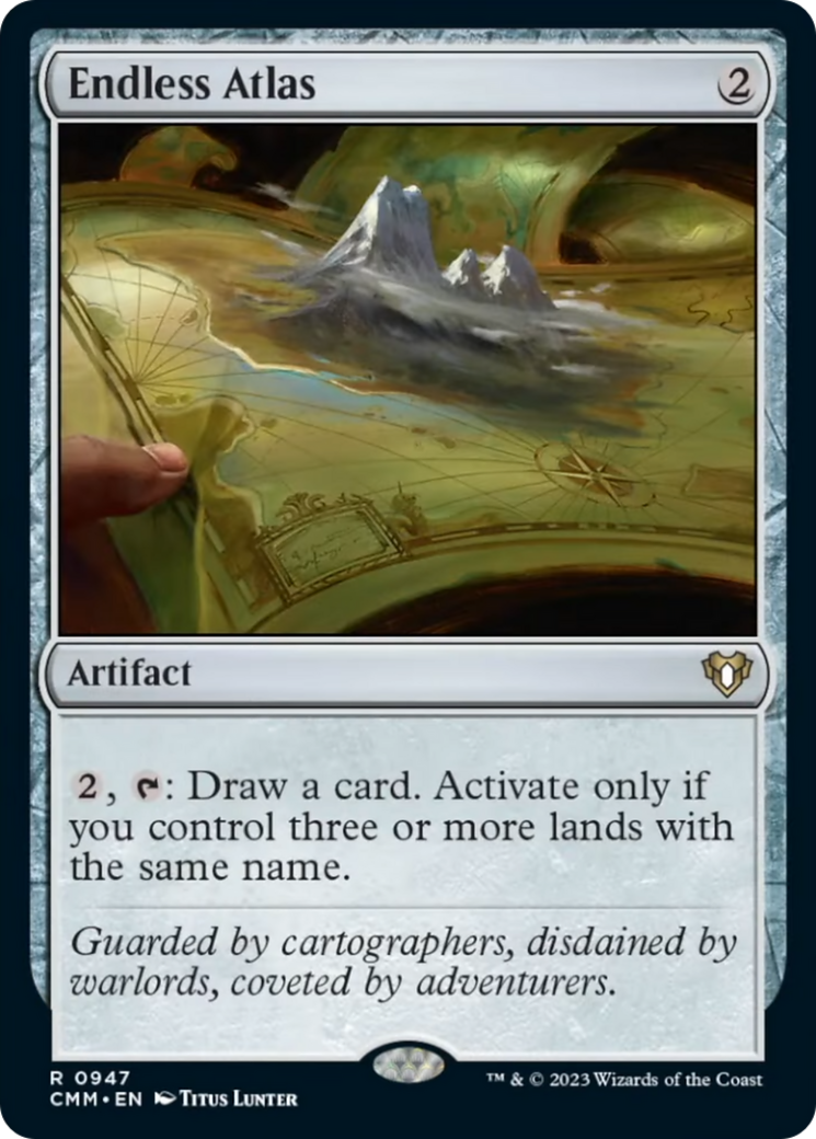 Endless Atlas [Commander Masters] | Play N Trade Winnipeg