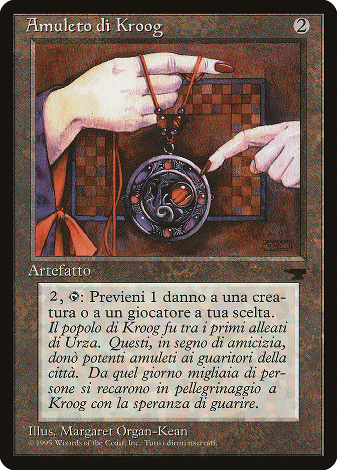 Amulet of Kroog (Italian) - "Amuleto di Kroog" [Rinascimento] | Play N Trade Winnipeg