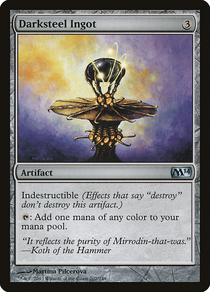 Darksteel Ingot [Magic 2014] | Play N Trade Winnipeg