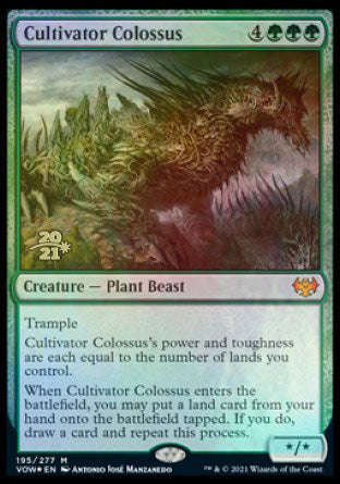 Cultivator Colossus [Innistrad: Crimson Vow Prerelease Promos] | Play N Trade Winnipeg