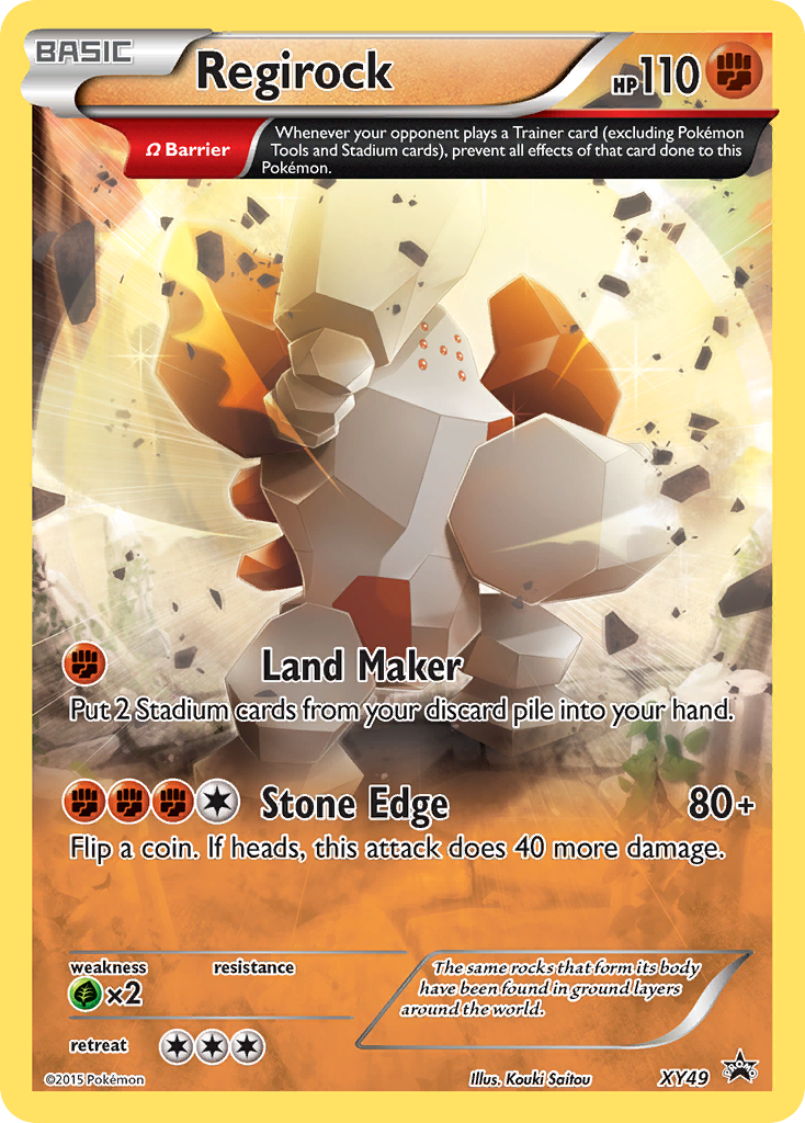 Regirock (XY49) [XY: Black Star Promos] | Play N Trade Winnipeg