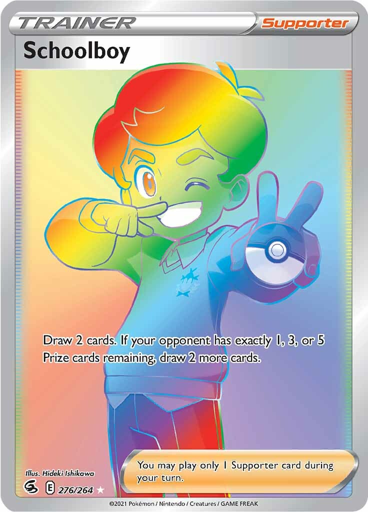 Schoolboy (276/264) [Sword & Shield: Fusion Strike] | Play N Trade Winnipeg