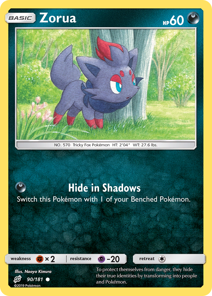 Zorua (90/181) [Sun & Moon: Team Up] | Play N Trade Winnipeg