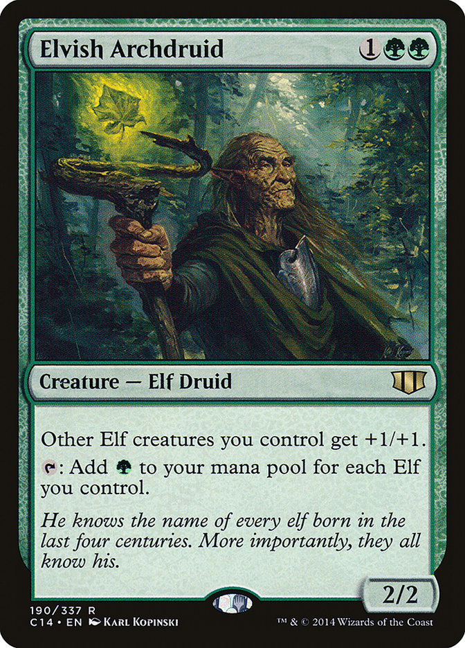 Elvish Archdruid [Commander 2014] | Play N Trade Winnipeg