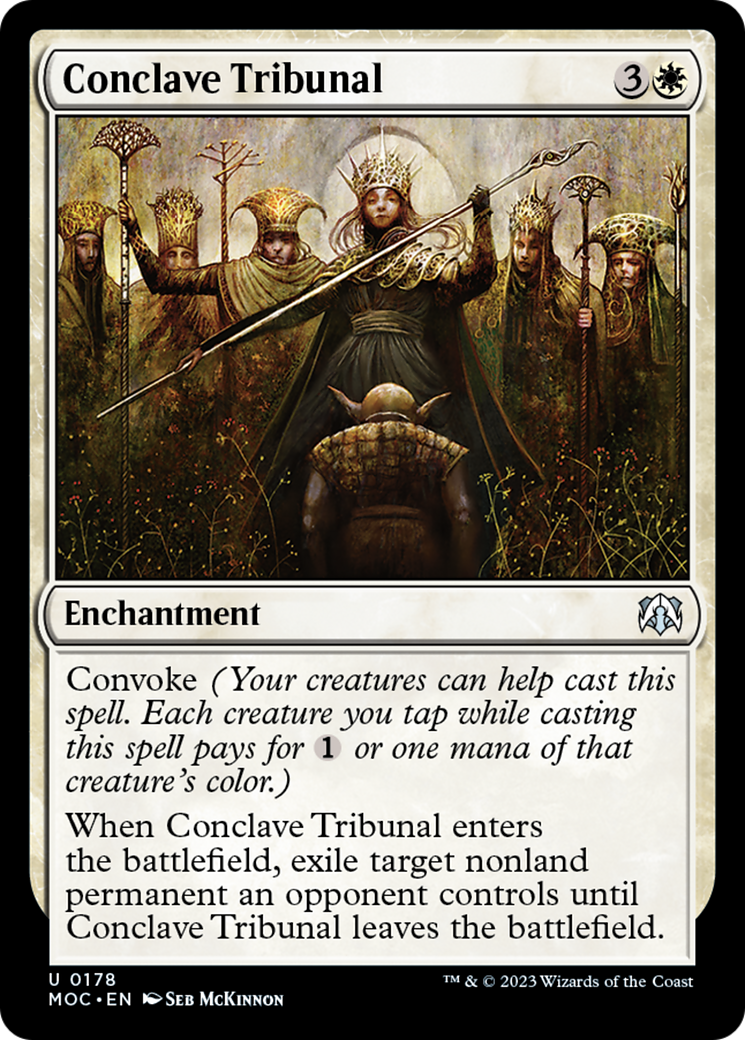 Conclave Tribunal [March of the Machine Commander] | Play N Trade Winnipeg