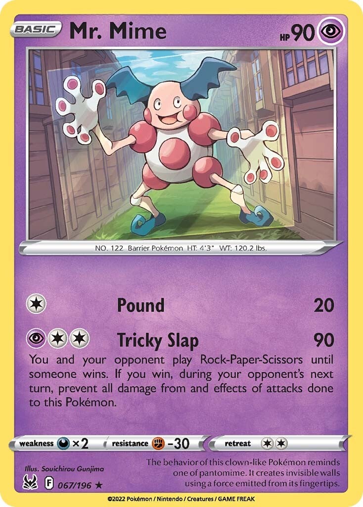 Mr. Mime (067/196) [Sword & Shield: Lost Origin] | Play N Trade Winnipeg