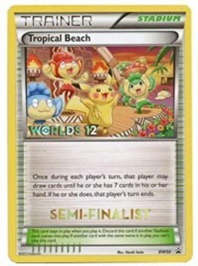 Tropical Beach (BW50) (Semi Finalist) [Black & White: Black Star Promos] | Play N Trade Winnipeg