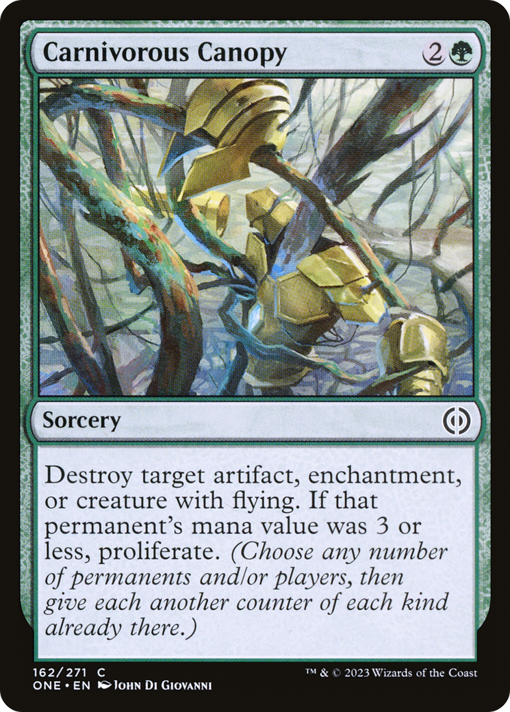 Carnivorous Canopy [Phyrexia: All Will Be One] | Play N Trade Winnipeg