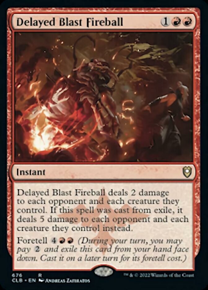 Delayed Blast Fireball [Commander Legends: Battle for Baldur's Gate] | Play N Trade Winnipeg