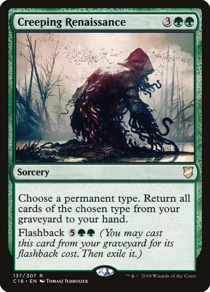 Creeping Renaissance [Commander 2018] | Play N Trade Winnipeg