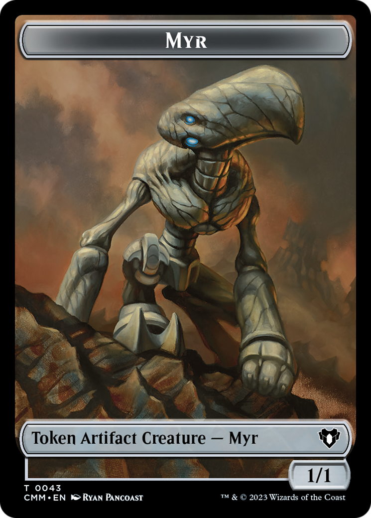 Myr Token [Commander Masters Tokens] | Play N Trade Winnipeg