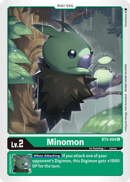 Minomon [BT3-004] [Release Special Booster Ver.1.5] | Play N Trade Winnipeg