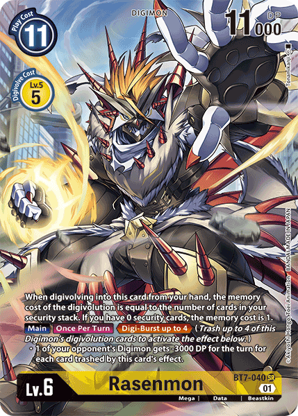 Rasenmon [BT7-040] (Alternate Art) [Next Adventure] | Play N Trade Winnipeg