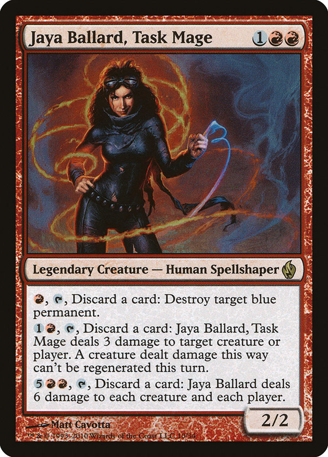 Jaya Ballard, Task Mage [Premium Deck Series: Fire and Lightning] | Play N Trade Winnipeg