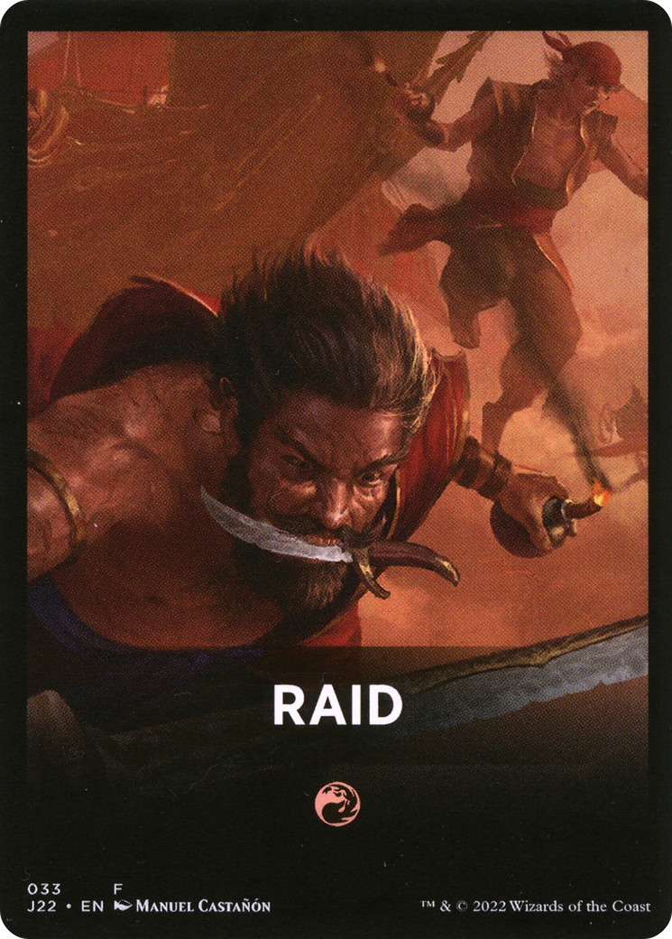 Raid Theme Card [Jumpstart 2022 Front Cards] | Play N Trade Winnipeg