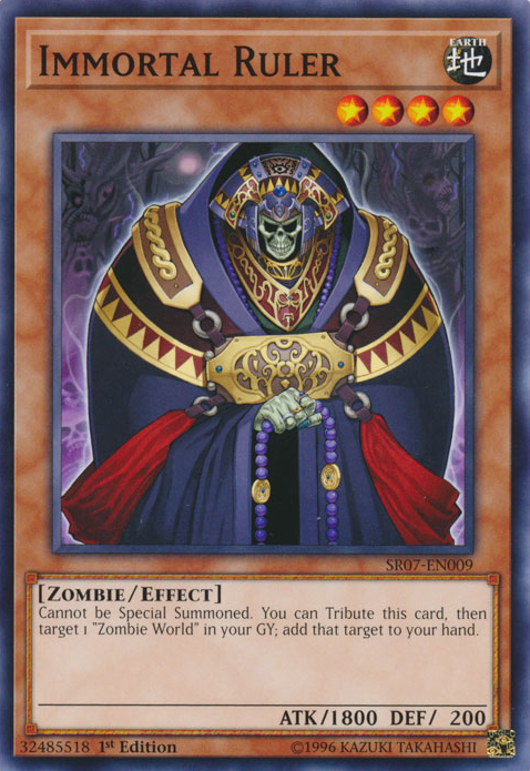 Immortal Ruler [SR07-EN009] Common | Play N Trade Winnipeg