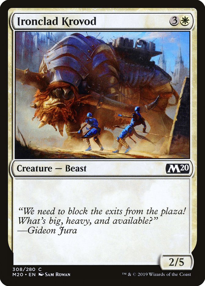 Ironclad Krovod [Core Set 2020] | Play N Trade Winnipeg