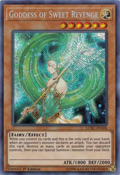 Goddess of Sweet Revenge [LCKC-EN106] Secret Rare | Play N Trade Winnipeg