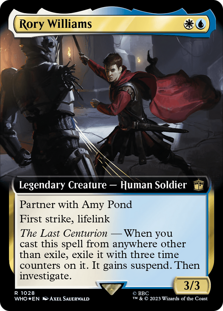 Rory Williams (Extended Art) (Surge Foil) [Doctor Who] | Play N Trade Winnipeg