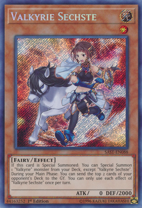 Valkyrie Sechste [SAST-EN088] Secret Rare | Play N Trade Winnipeg