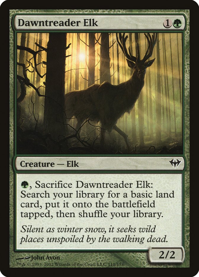 Dawntreader Elk [Dark Ascension] | Play N Trade Winnipeg