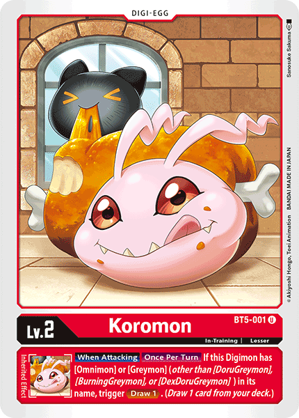 Koromon [BT5-001] [Battle of Omni] | Play N Trade Winnipeg