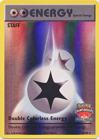 Double Colorless Energy (90/108) (NA Championship Promo Staff) [XY: Evolutions] | Play N Trade Winnipeg