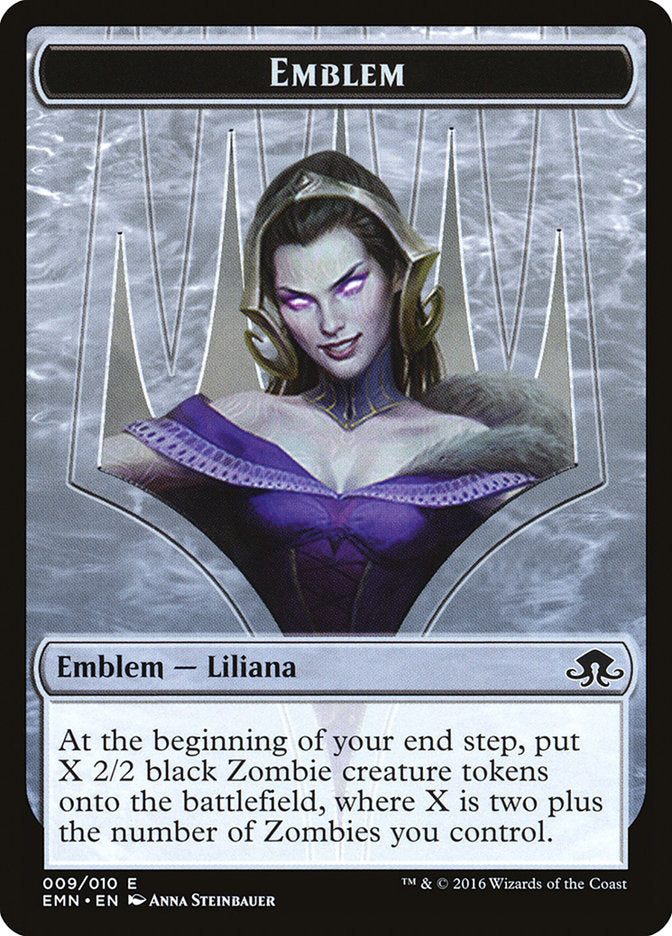 Liliana, the Last Hope Emblem [Eldritch Moon Tokens] | Play N Trade Winnipeg