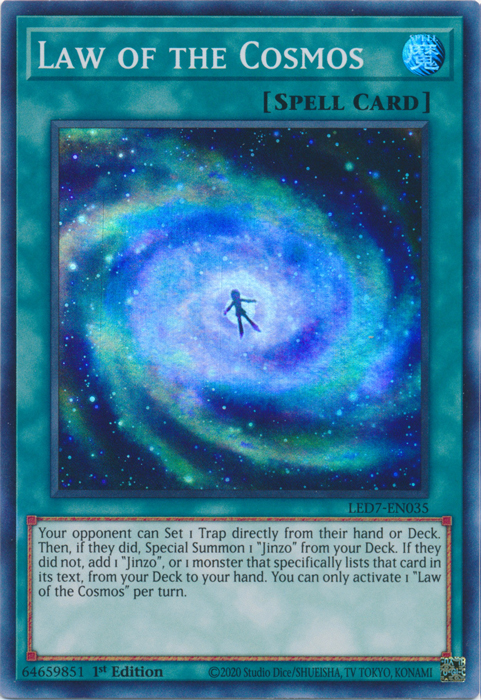 Law of the Cosmos [LED7-EN035] Super Rare | Play N Trade Winnipeg