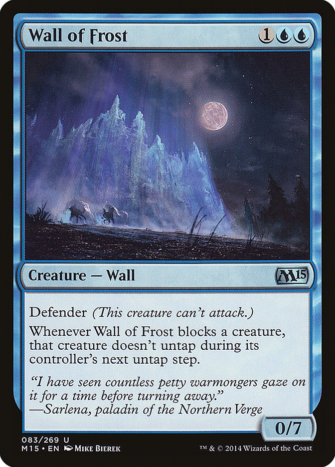 Wall of Frost [Magic 2015] | Play N Trade Winnipeg