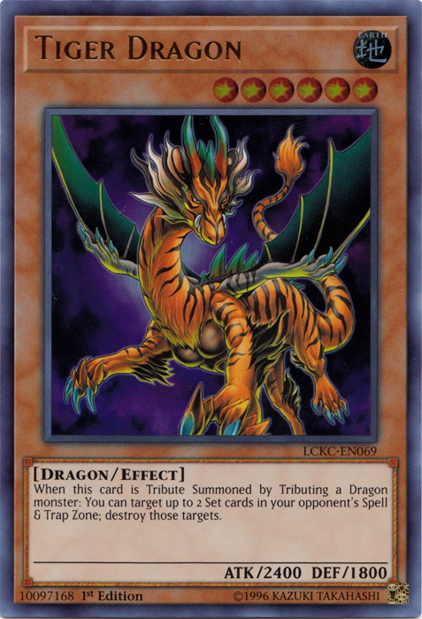 Tiger Dragon [LCKC-EN069] Ultra Rare | Play N Trade Winnipeg