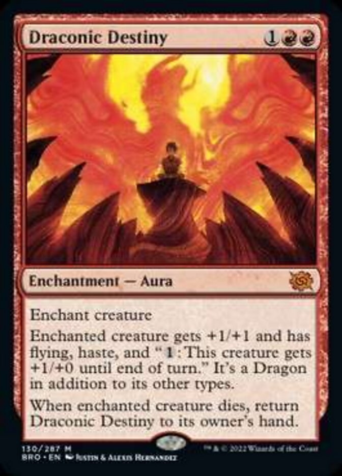 Draconic Destiny (Promo Pack) [The Brothers' War Promos] | Play N Trade Winnipeg