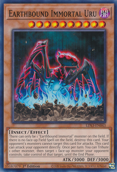 Earthbound Immortal Uru [LDS3-EN043] Common | Play N Trade Winnipeg