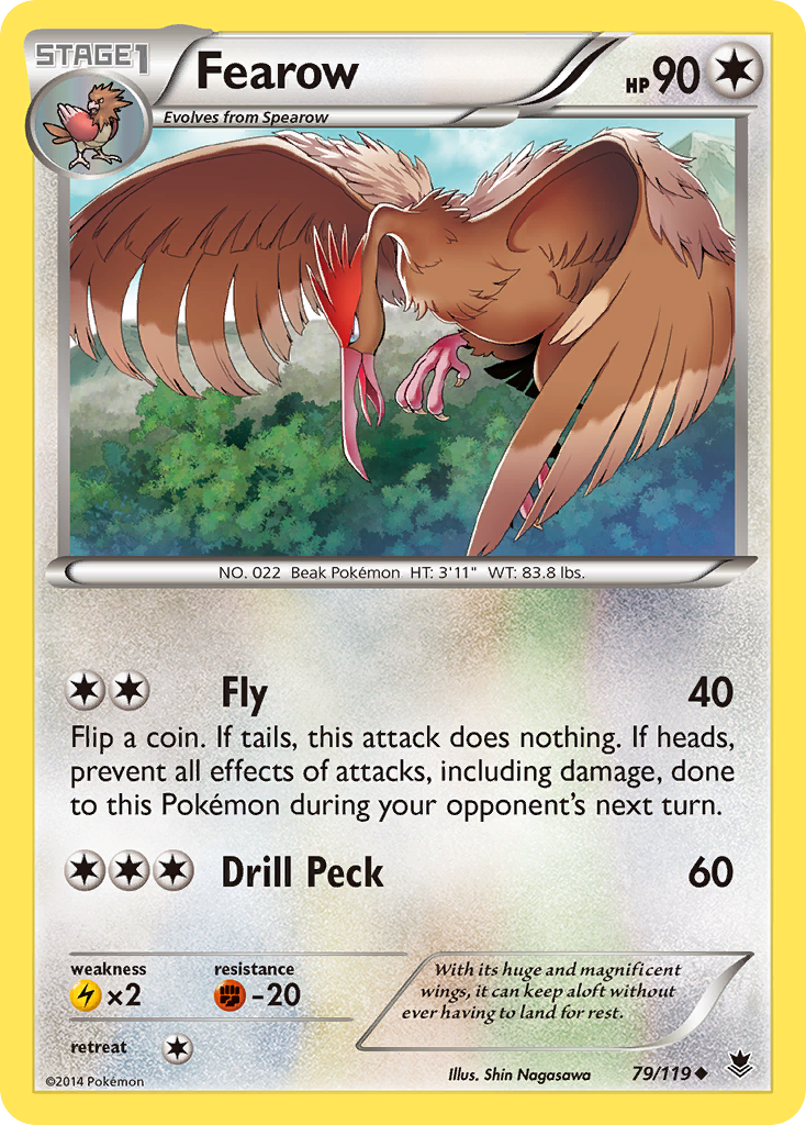 Fearow (79/119) [XY: Phantom Forces] | Play N Trade Winnipeg